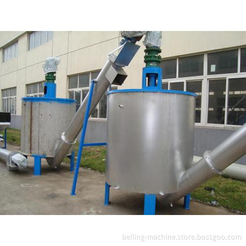 Plastic Bottle Flakes Recycling Washing Line